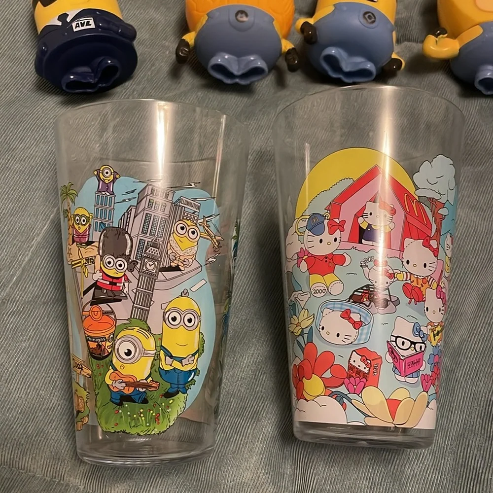 Minions Collectible Figures and Plastic Cups Set from McDonald’s